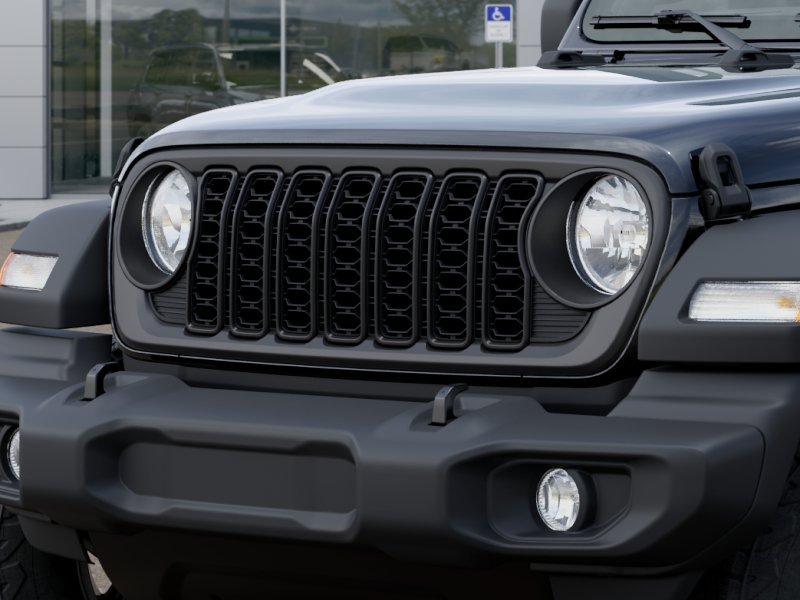 New 2025 Black Clear-Coat Exterior Paint Jeep Sport S image 40