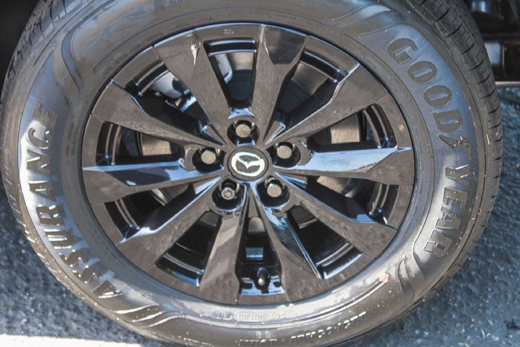 New 2026 Machine Gray Metallic Mazda Preferred AWD image 11