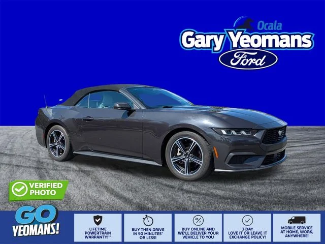 Certified Used 2024 Gray Metallic Ford EcoBoost Premium image 1