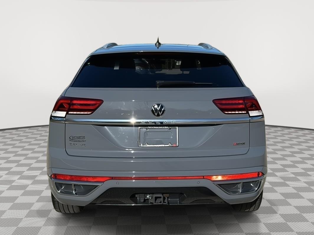 Used 2022 Pure Gray Volkswagen 3.6L V6 SEL Premium R-Line image 6