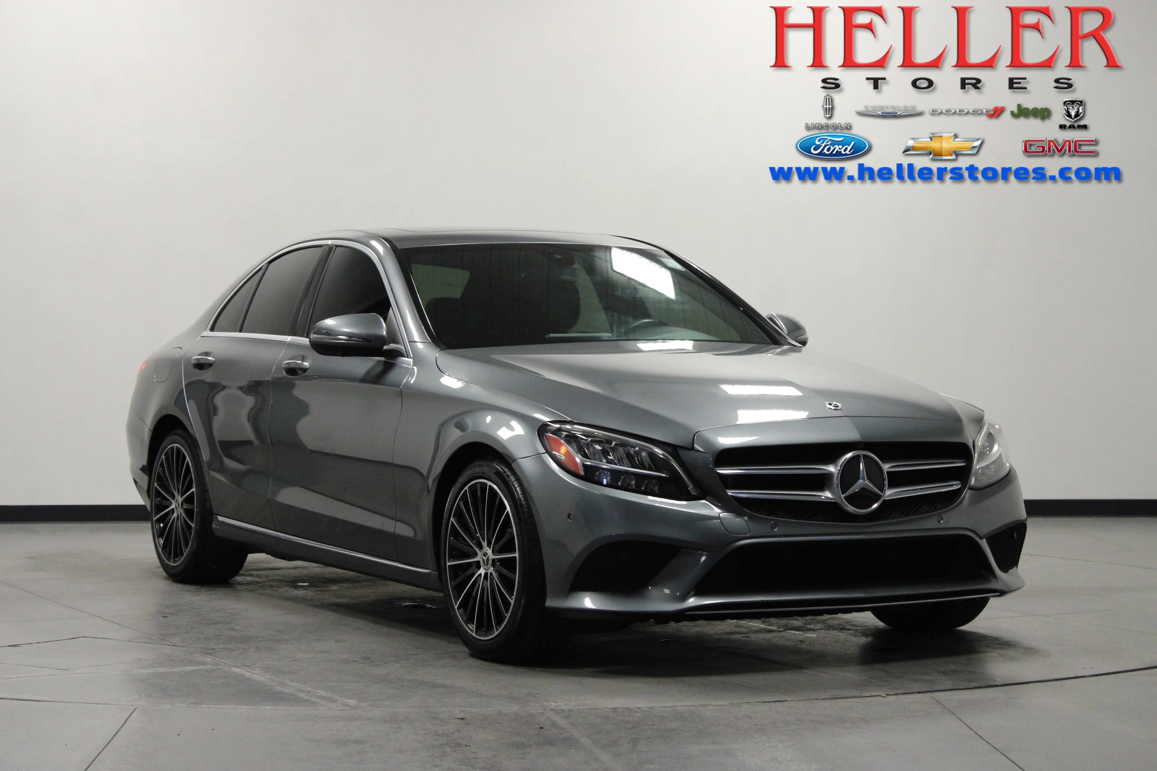 Used 2021 Black Mercedes-Benz C 300 image 1