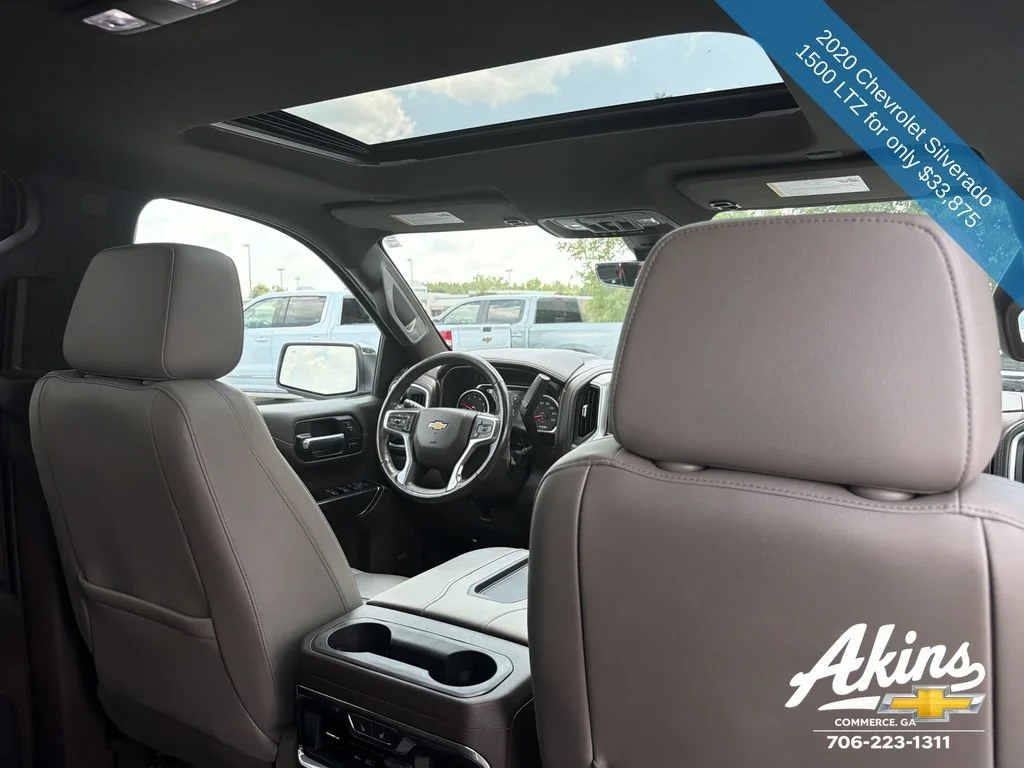 Certified Used 2020 SUMMIT WHITE Chevrolet LTZ image 20