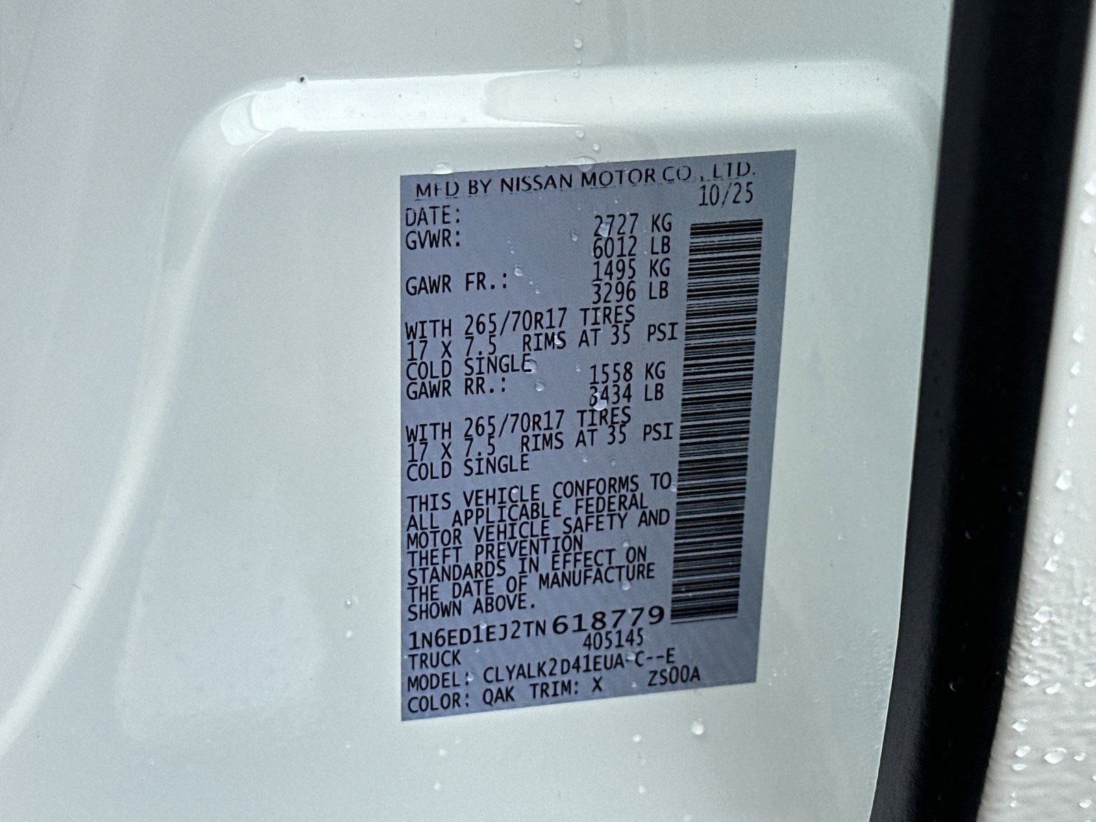 New 2026 White Nissan PRO-X image 34