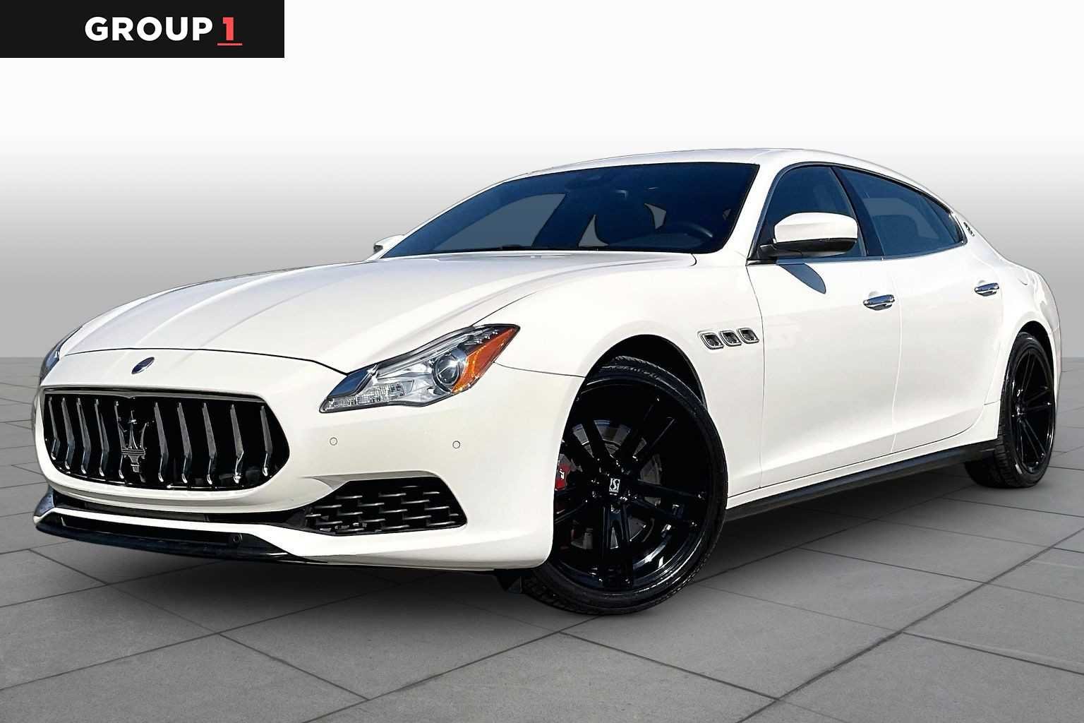 Pre-Owned 2017 Maserati Quattroporte S Pre-Owned 2017 Maserati Quattroporte S