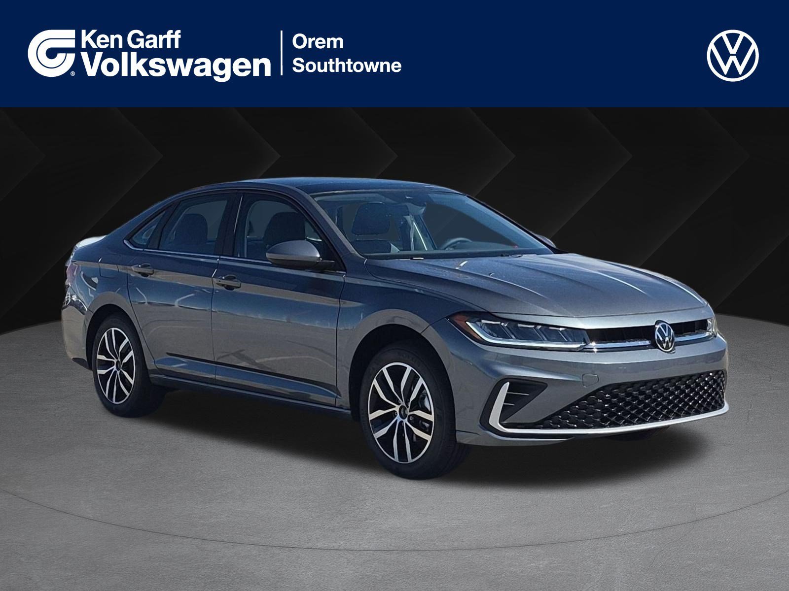 New 2027 Platinum Gray Metallic Volkswagen SE image 1