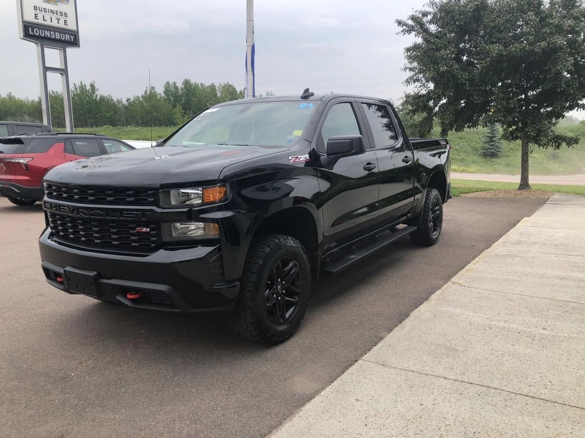 Used 2021 Black Chevrolet Custom Trail Boss image 4
