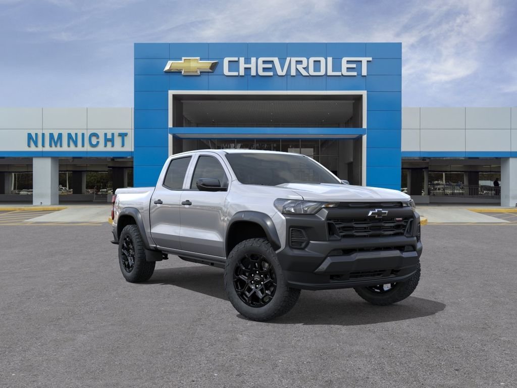 New 2026 Sterling Gray Metallic Chevrolet Trail Boss image 1