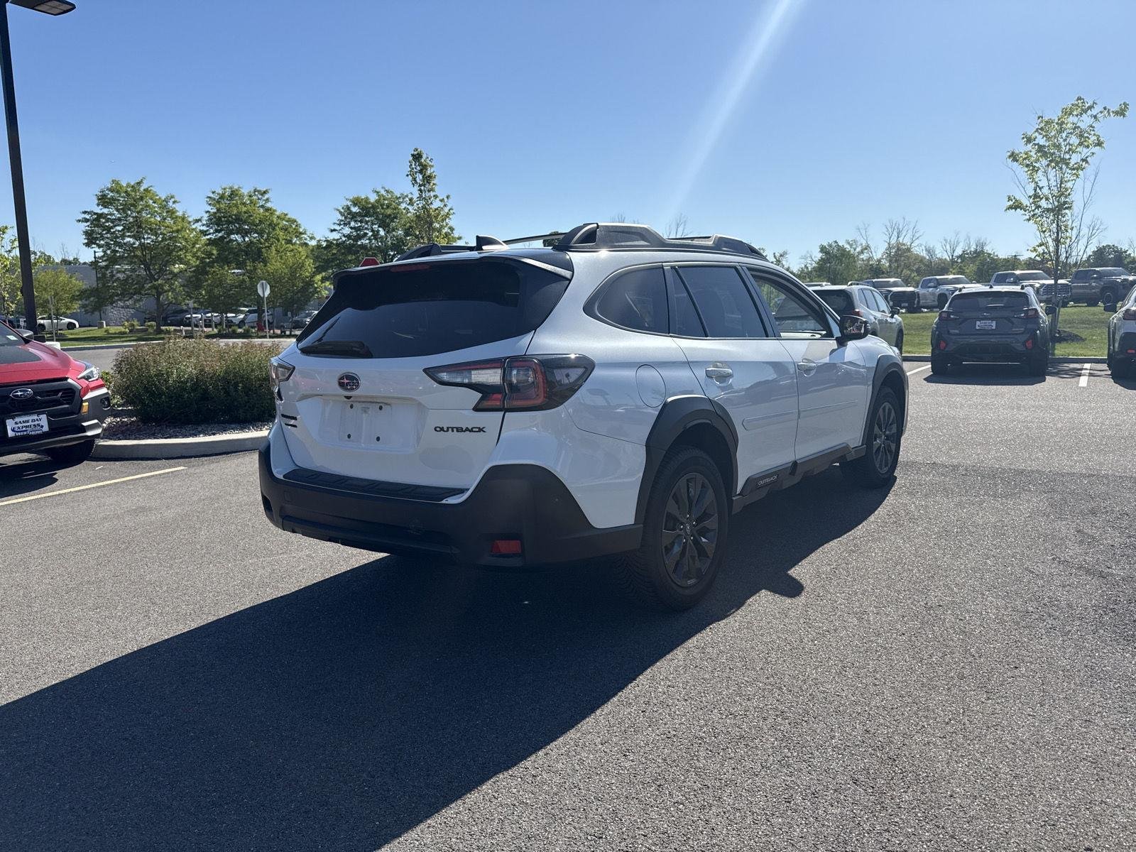 Used 2023 Crystal White Pearl Subaru Onyx Edition image 4