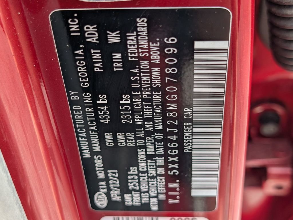 Used 2021 Red Kia GT-Line image 31