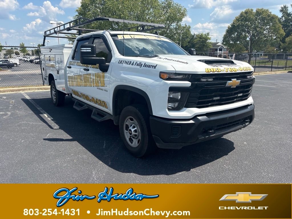 Used 2024 White Chevrolet Work Truck image 1