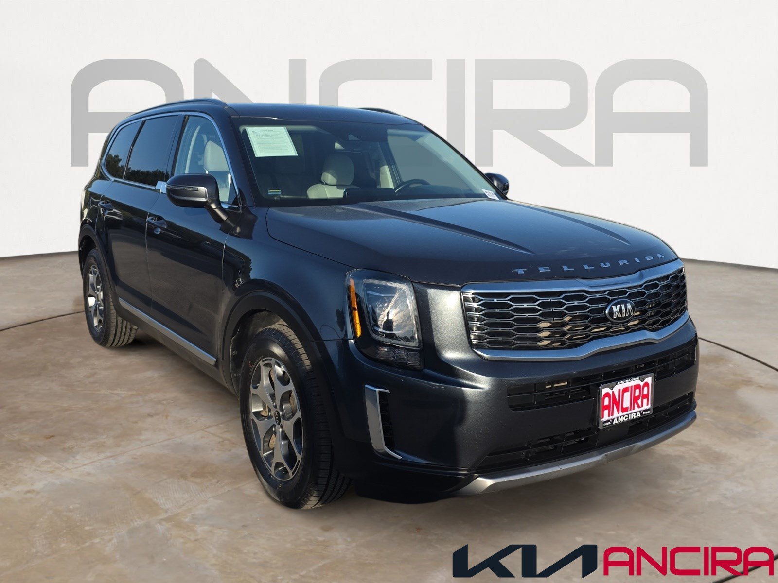Used 2021 Gravity Grey Kia EX image 1