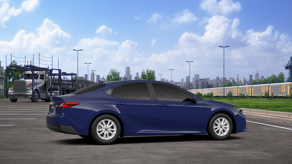 New 2026 Reservoir Blue Toyota LE image 11