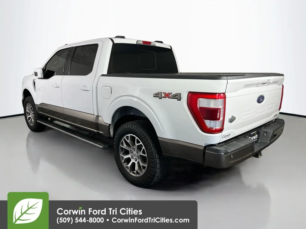 Used 2021 Oxford White Ford King Ranch image 11