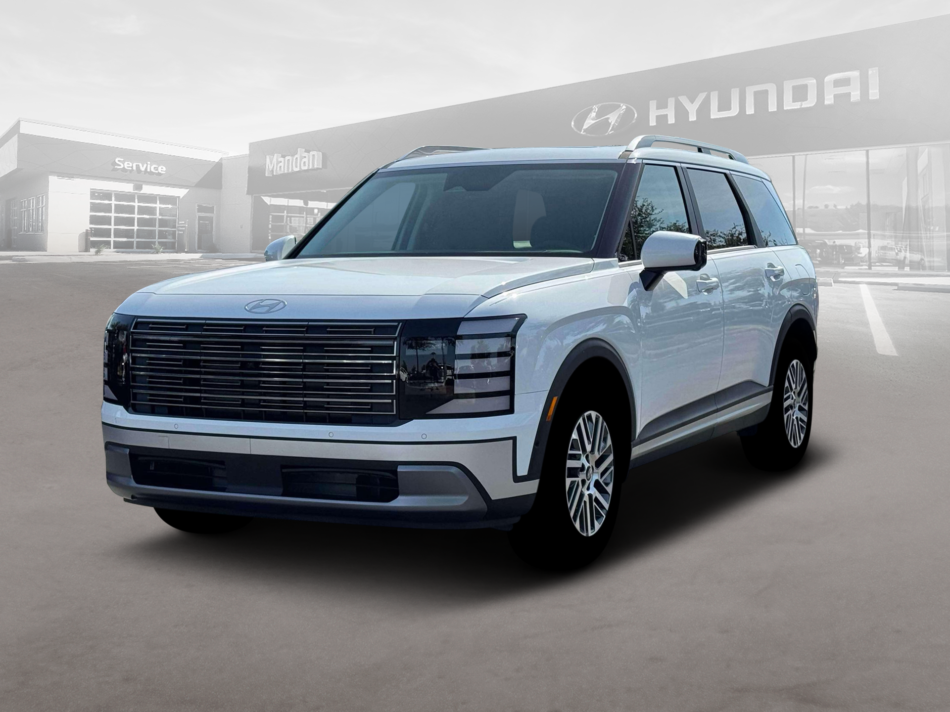 New 2026 White Hyundai SEL Premium AWD image 1
