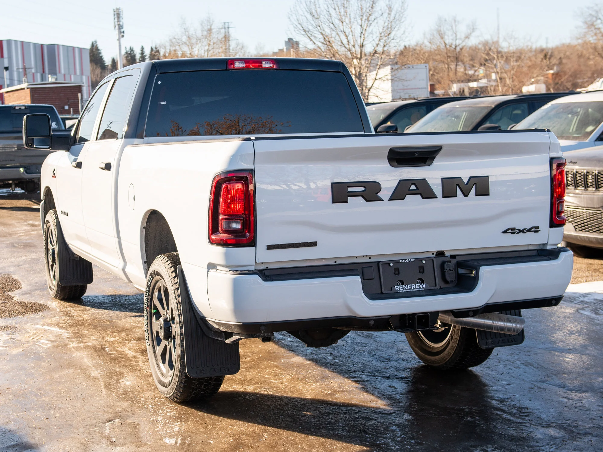 New 2026 White RAM Big Horn* image 3