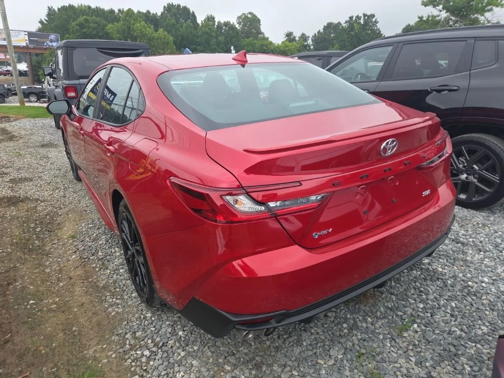 Used 2025 Red Toyota SE image 4