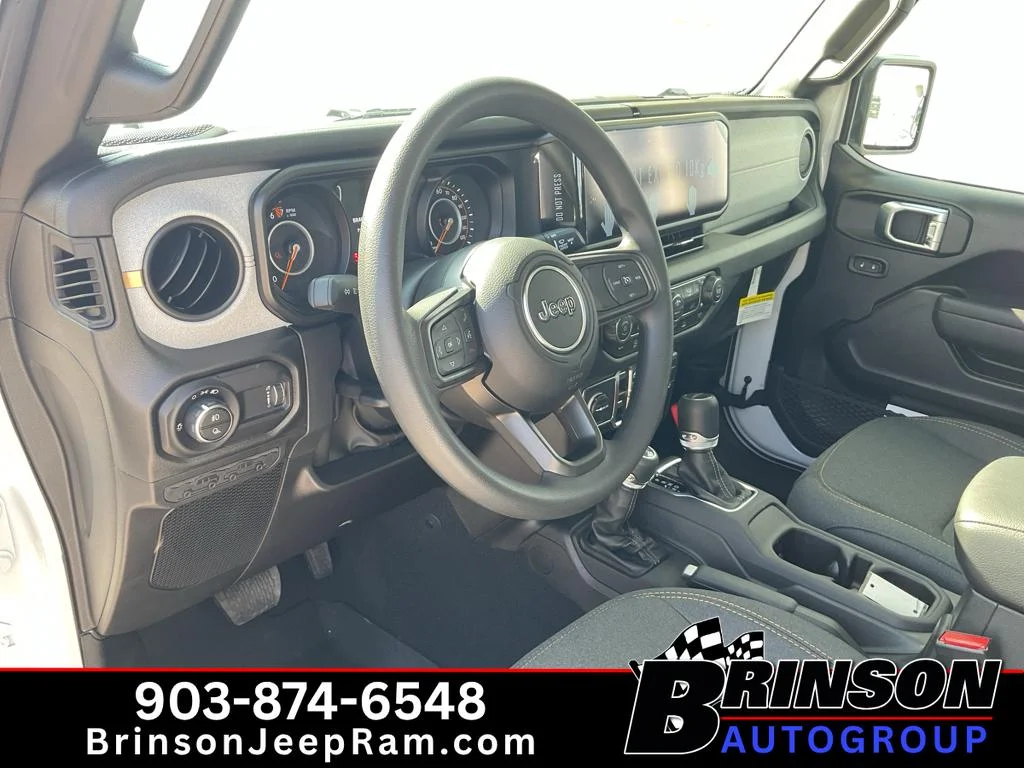 New 2026 Bright White Clearcoat Jeep Sport image 11