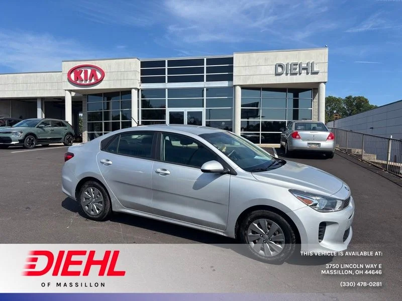 Used 2020 Silver Kia LX image 1