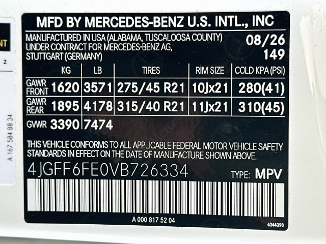 New 2027 Polar White Mercedes-Benz GLS 450 image 64