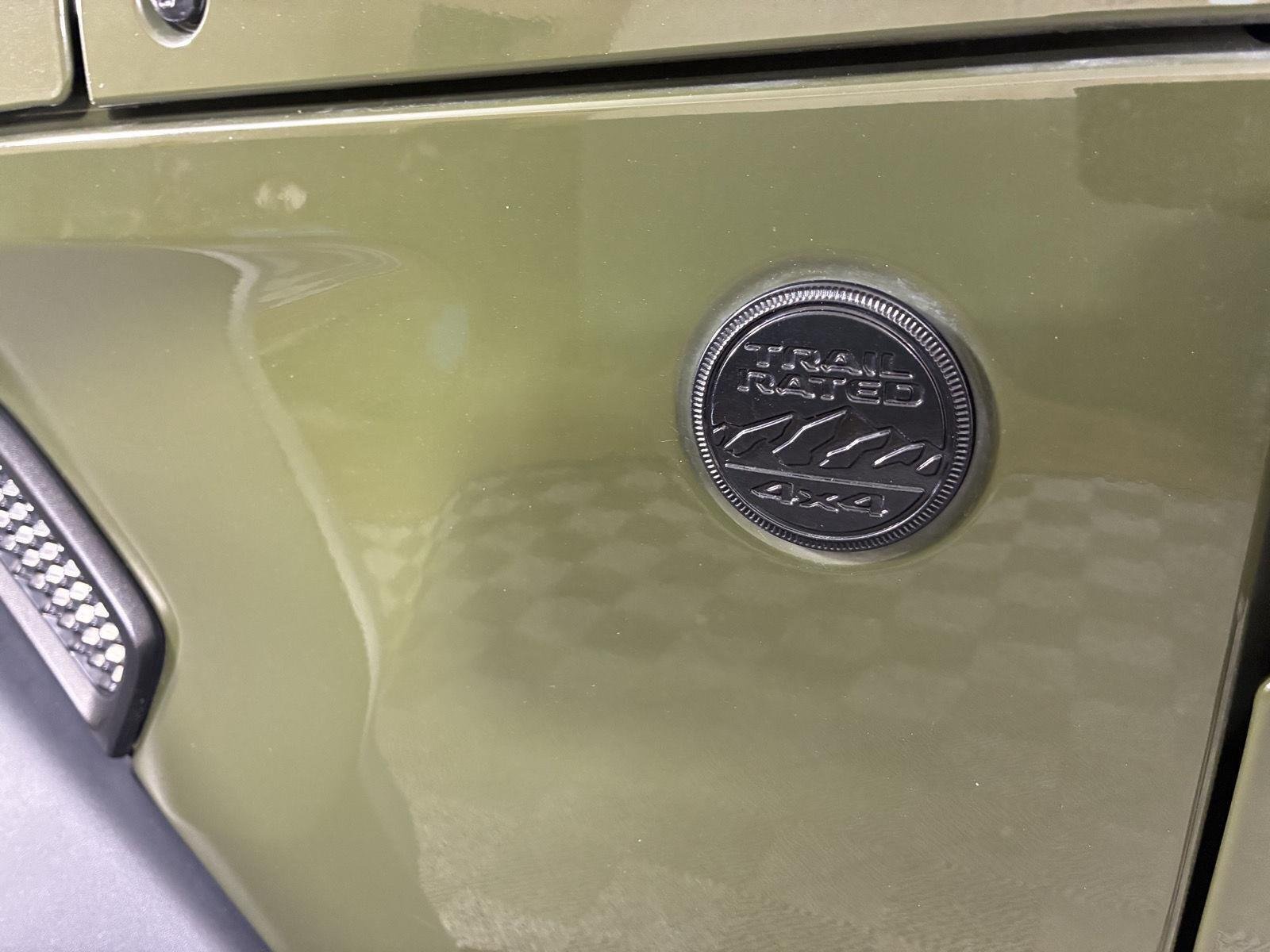 Used 2022 Sarge Green Clearcoat Jeep Unlimited Willys image 11