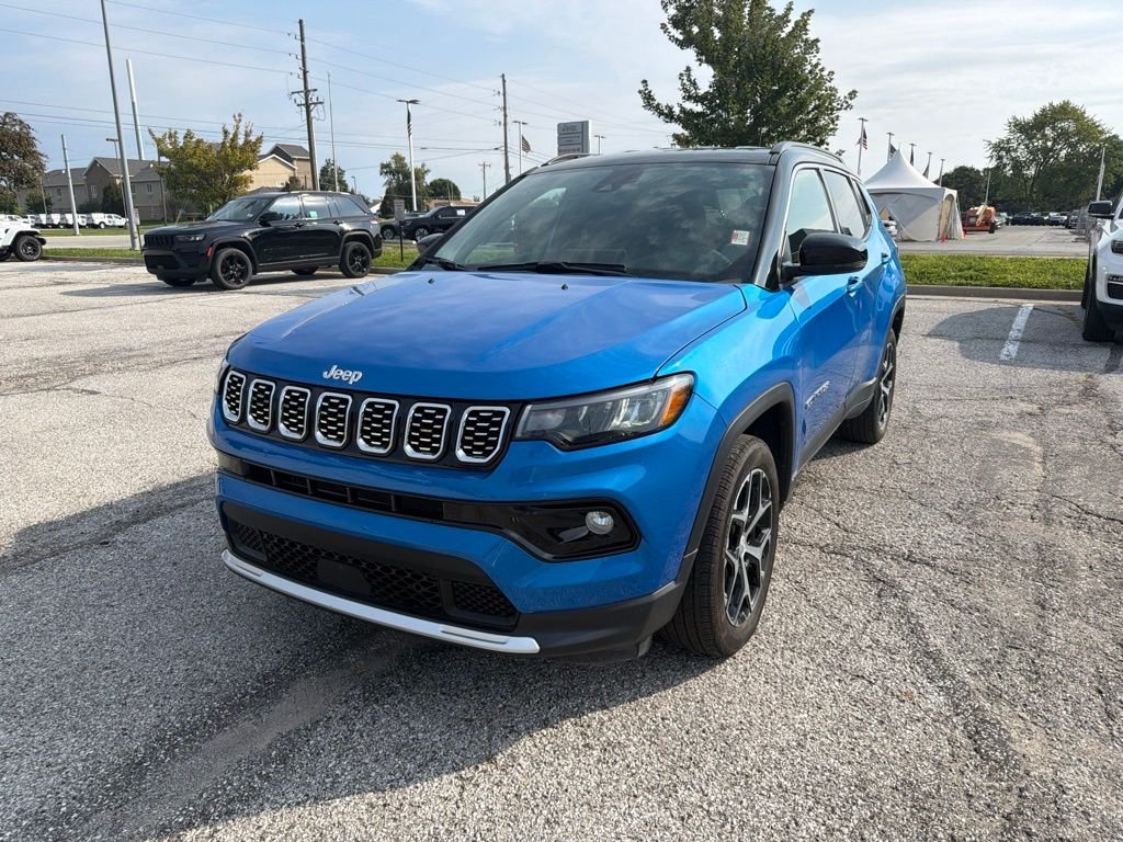 Used 2024 Blue Jeep Limited image 1