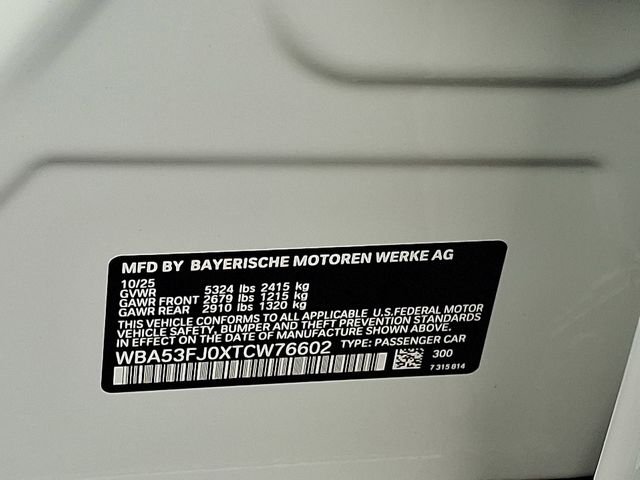 Certified Used 2026 Alpine White BMW 530i xDrive image 20