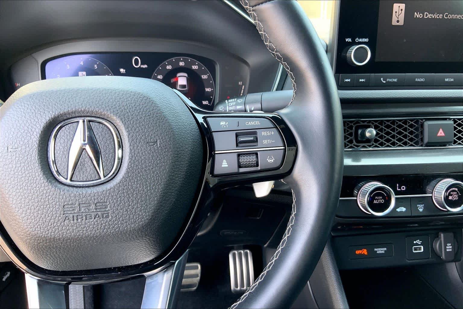 Certified Used 2025 Platinum White Pearl Acura w/A-Spec Package image 25