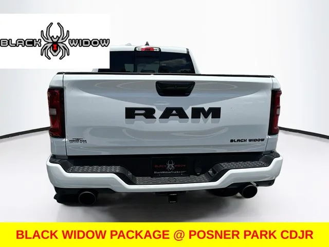 New 2025 Bright White Clear-Coat Exterior Paint RAM Big Horn/Lone Star image 6