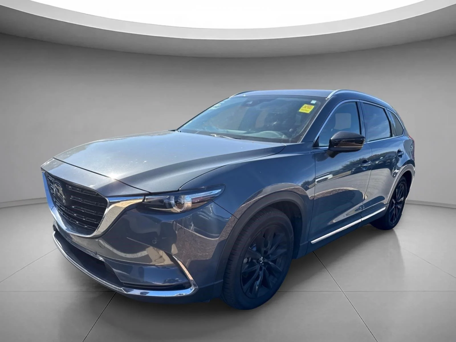 Used 2021 Polymetal Gray Mazda Carbon Edition image 2