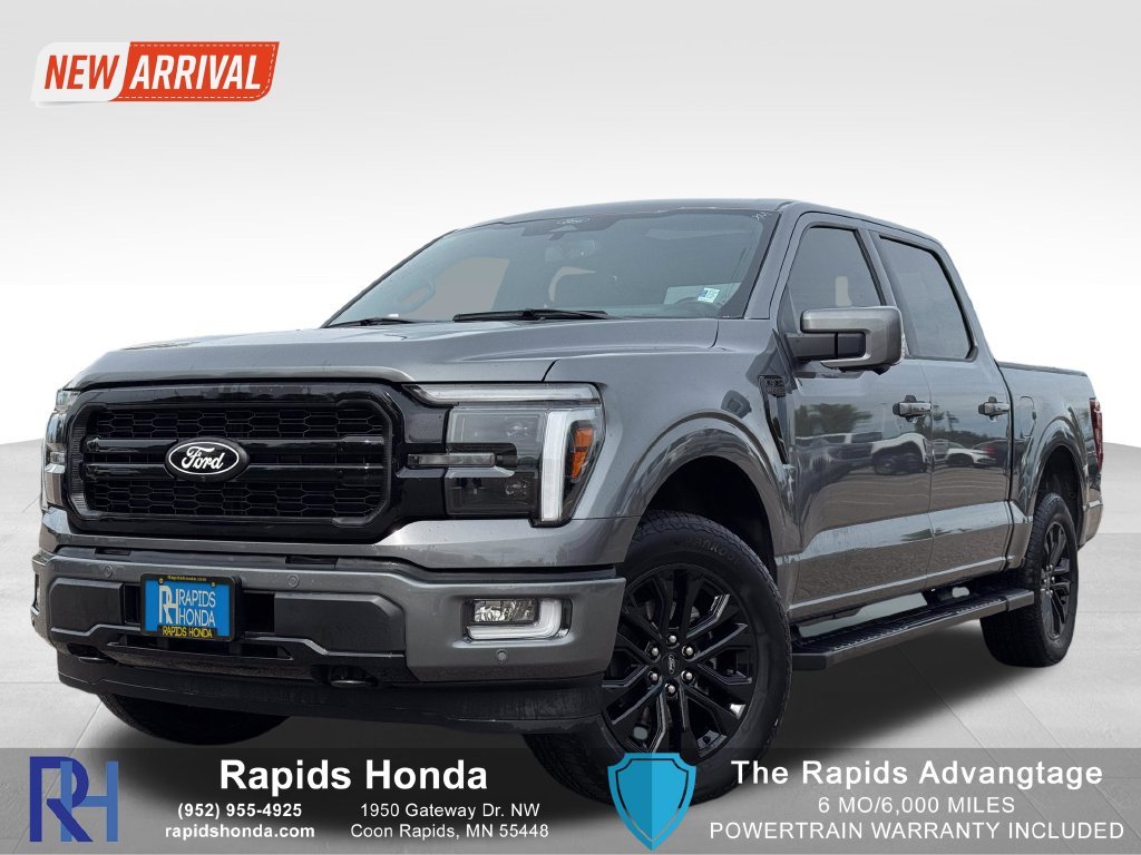 Used 2024 Carbonized Gray Metallic Ford Lariat image 1