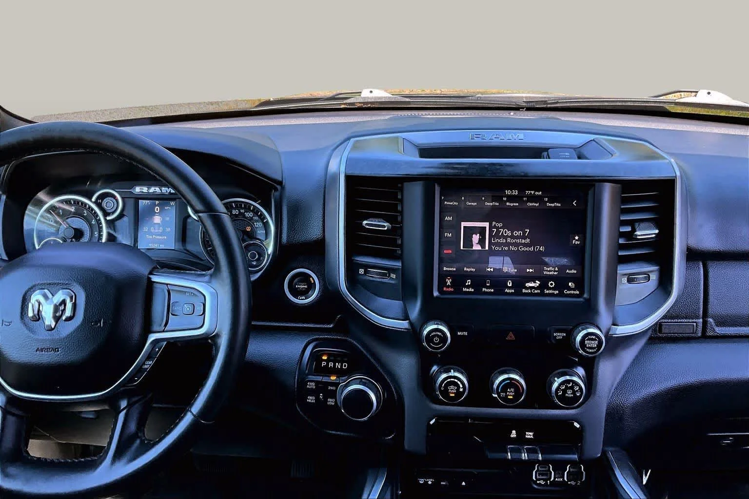 Used 2019 Diamond Black Crystal Pearlcoat Ram Big Horn/Lone Star image 7
