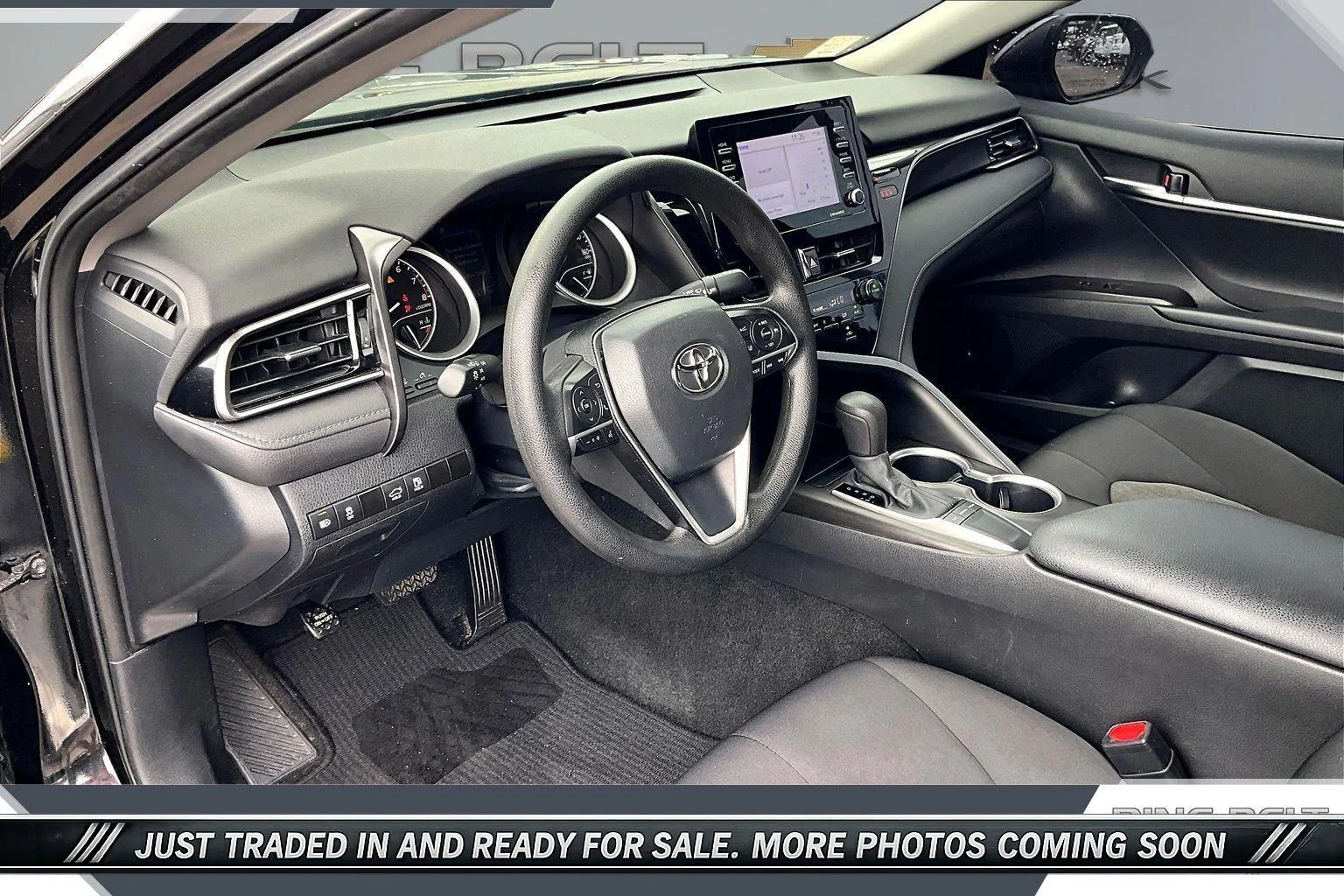 Used 2023 Midnight Black Metallic Toyota LE image 12