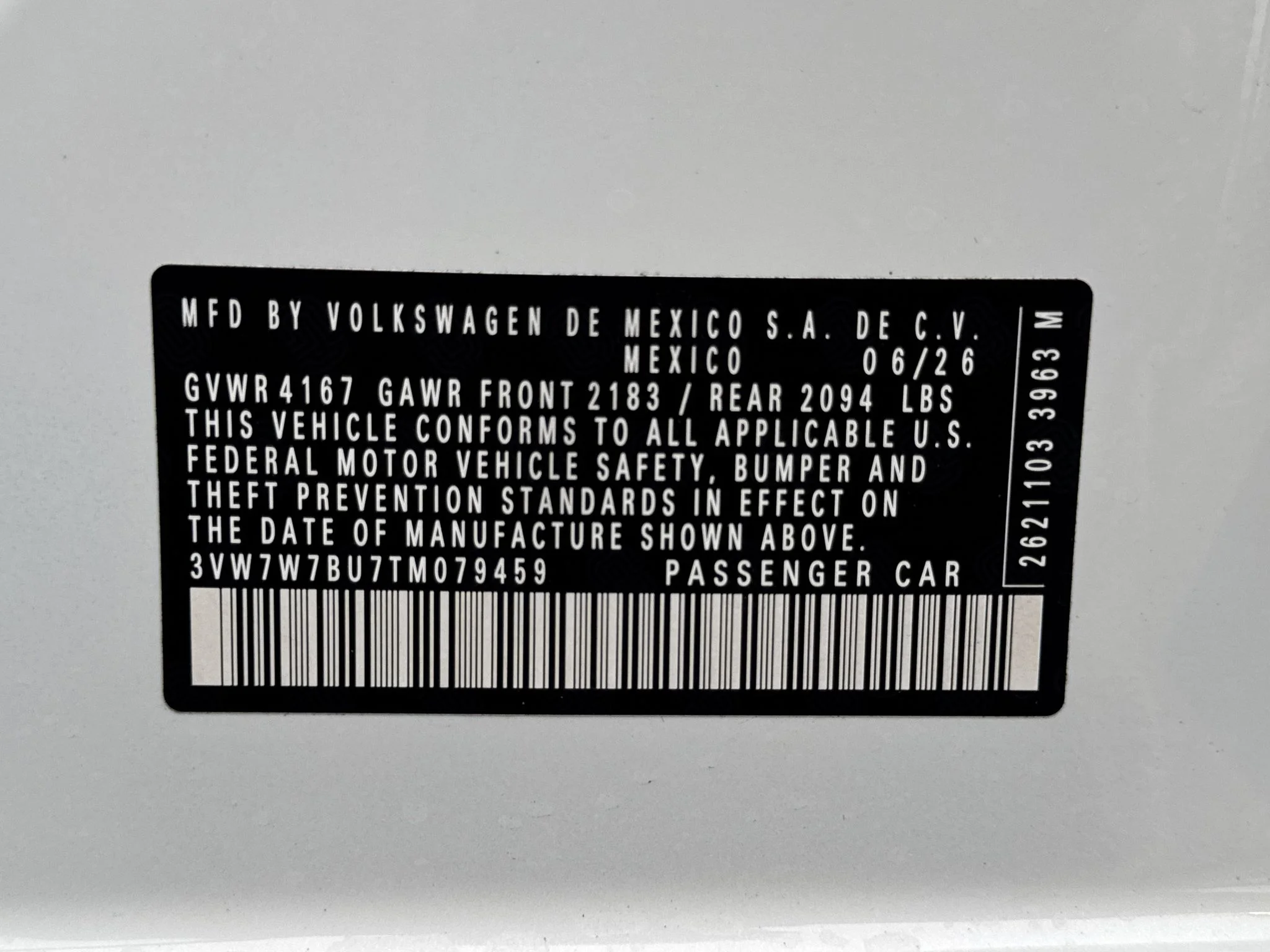 New 2026 Opal White Pearl Volkswagen SE image 34