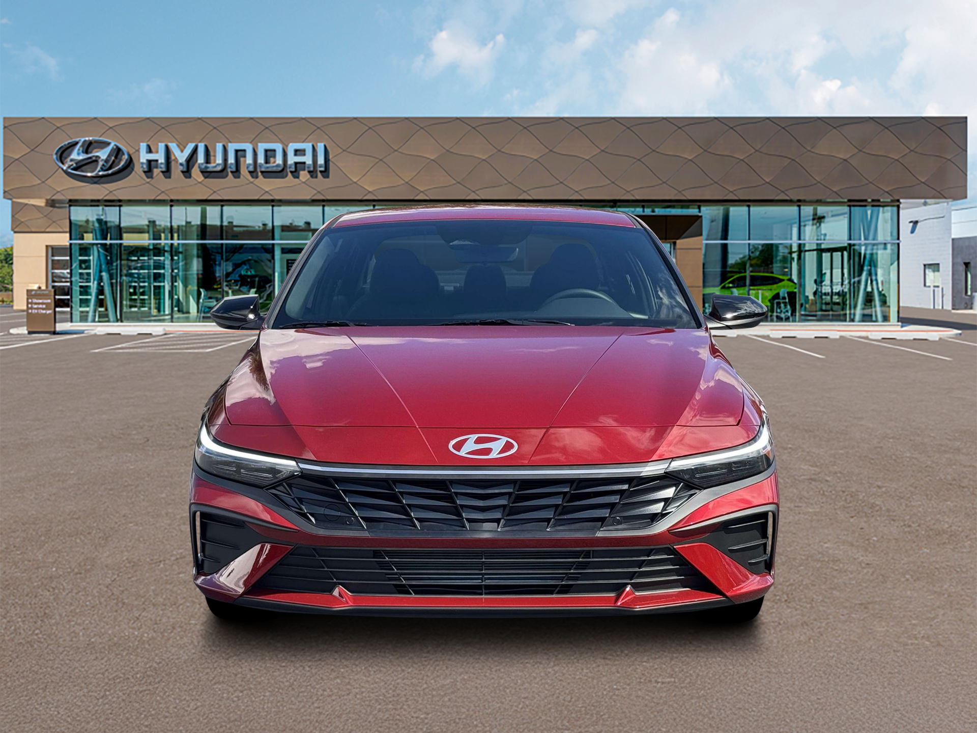 New 2026 Red Hyundai SEL Sport image 12