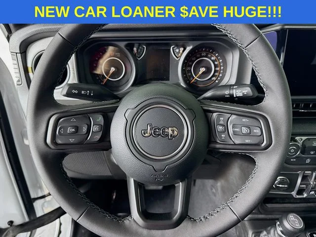 New 2026 Bright White Clear-Coat Exterior Paint Jeep Sport S image 11