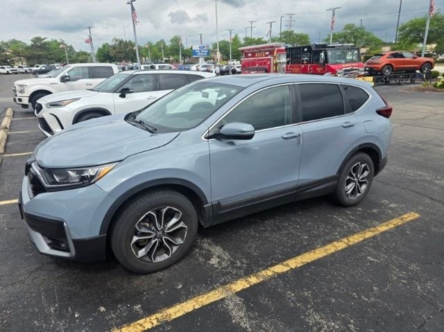 Used 2021 Gray Honda EX image 3