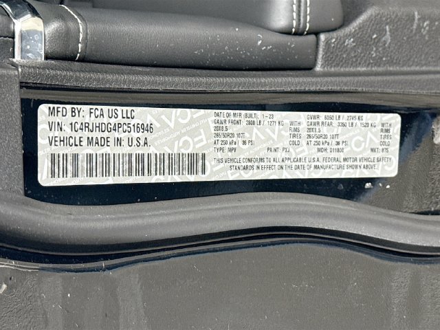 Used 2023 Black Jeep Overland image 32
