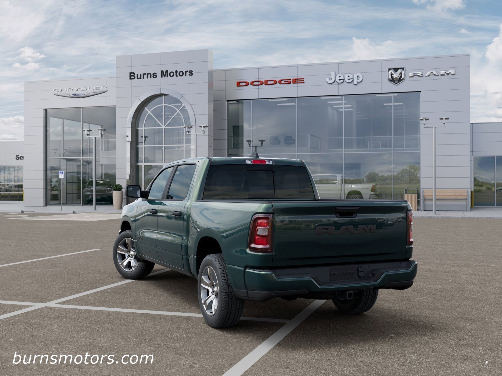 New 2026 Serrano-Green Metallic Exterior Paint RAM Express image 3