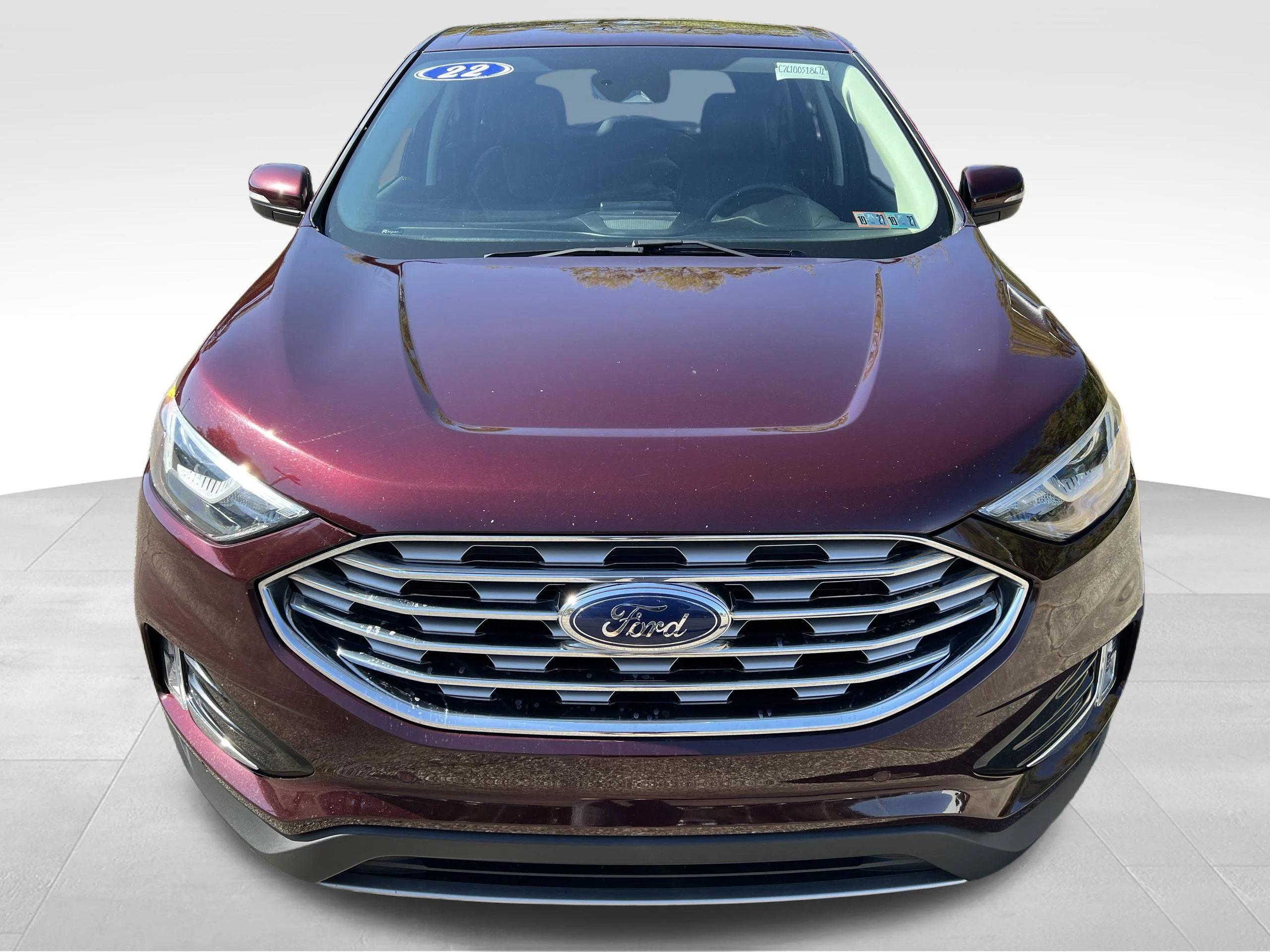 Used 2022 Ford Edge Titanium with VIN 2FMPK4K94NBA07983 for sale in Adamsburg, PA