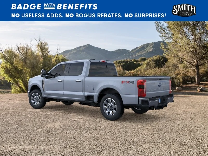New 2026 Glacier Gray Metallic Tri-Coat Ford F-250® Lariat® image 5
