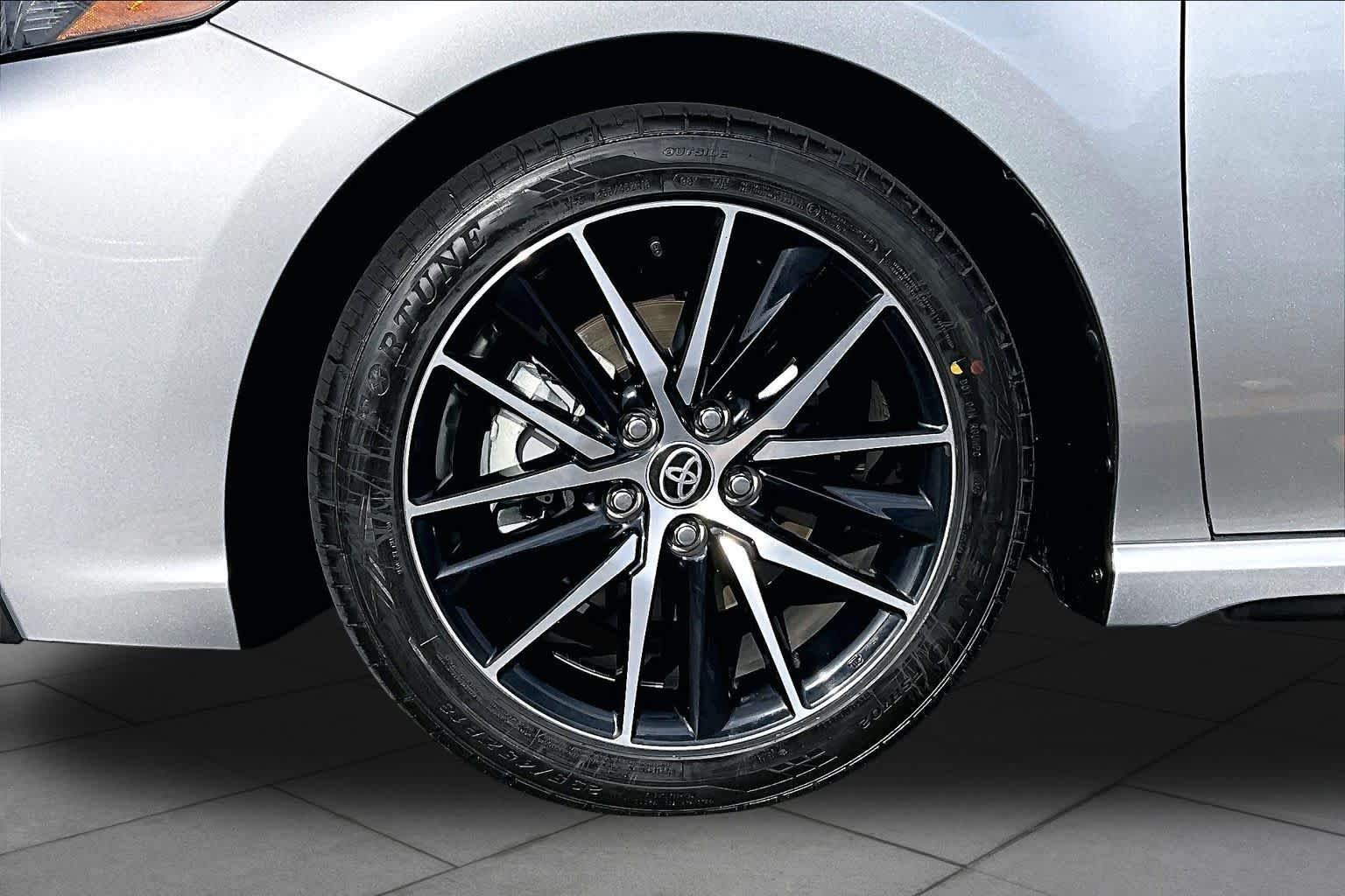 Used 2024 Celestial Silver Metallic Toyota SE image 10