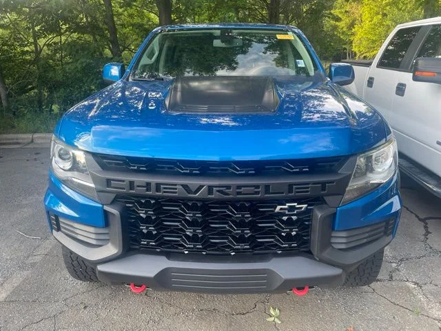 Used 2022 Blue Chevrolet ZR2 image 2