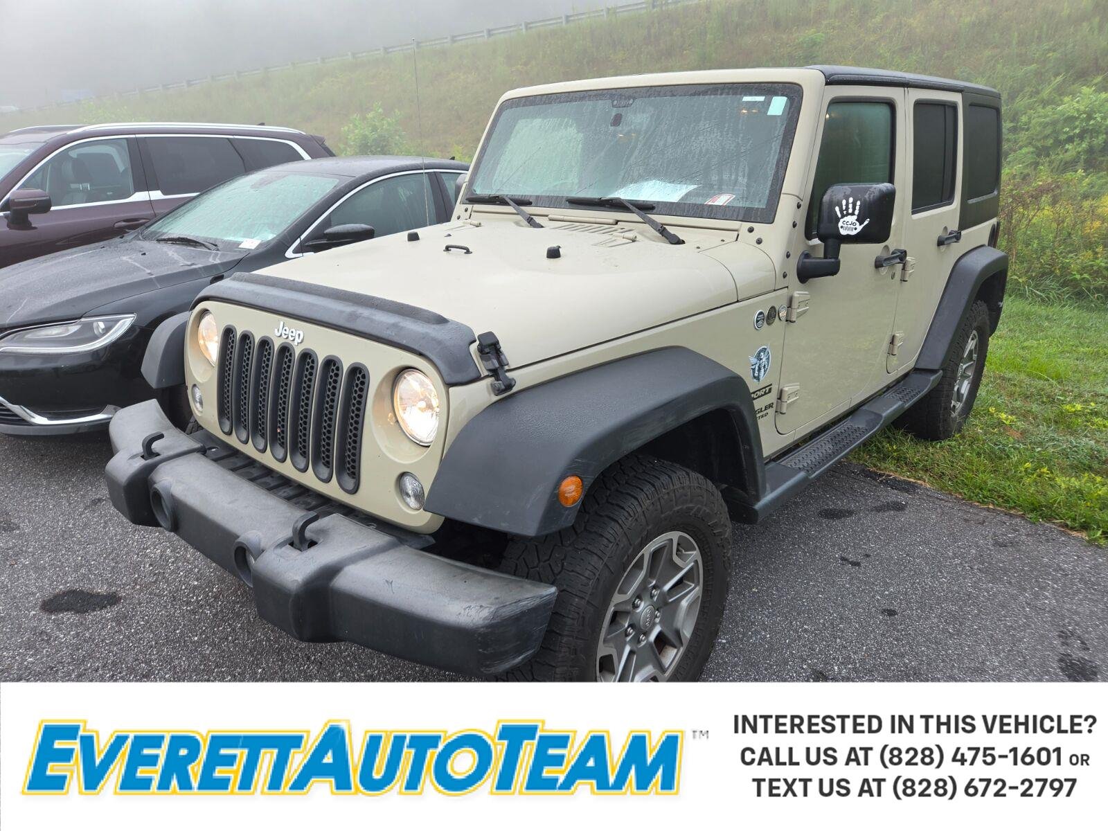 Used 2017 Tan Jeep Sport image 1