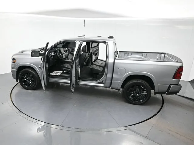 Used 2025 Billet Silver Metallic Clearcoat Ram Laramie image 39