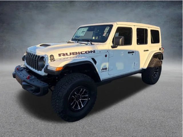 New 2027 Bright White Clear-Coat Paint Jeep Rubicon X image 3