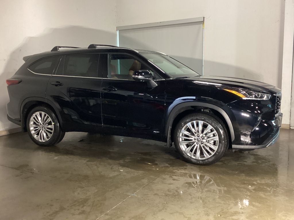 New 2026 Midnight Black Metallic Toyota Hybrid Platinum image 8