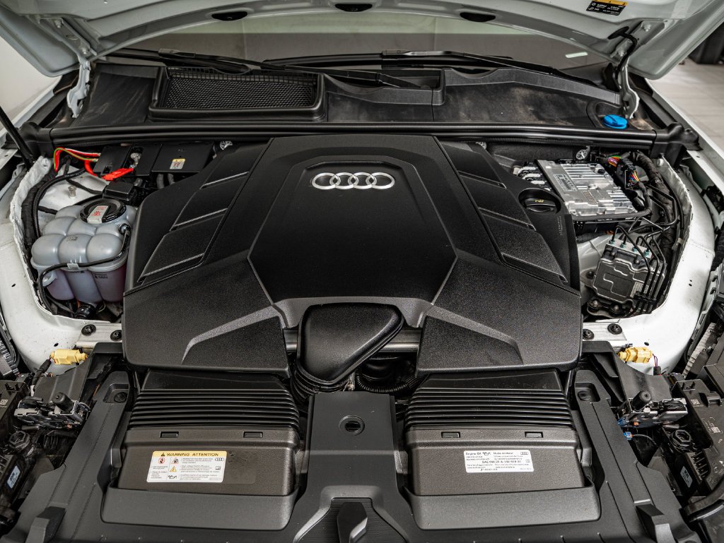 Used 2025 Glacier White Metallic Audi 55 Premium Plus image 40