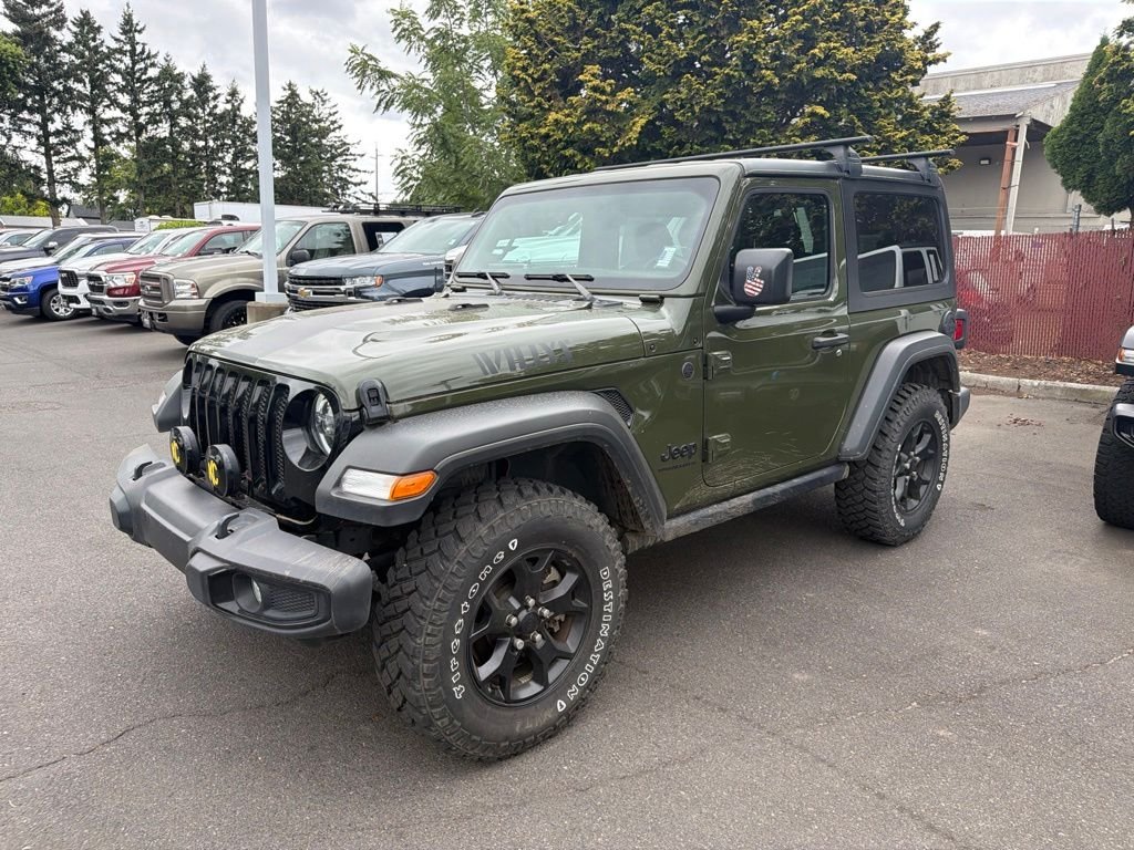 Certified Used 2023 Green Clearcoat Jeep Sport image 4