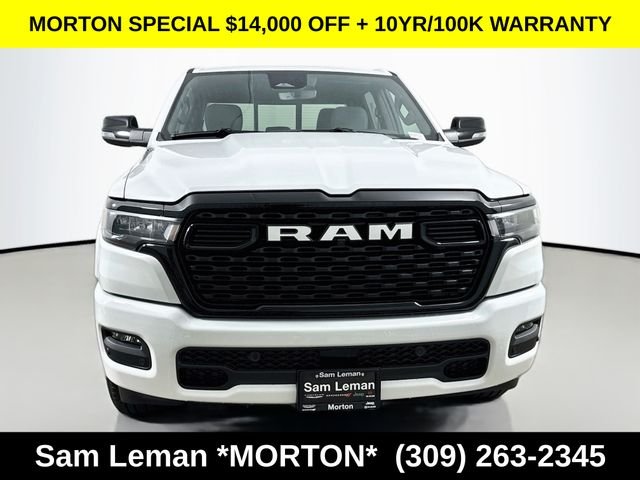 New 2026 Bright White Clear-Coat Exterior Paint Ram Big Horn/Lone Star image 2