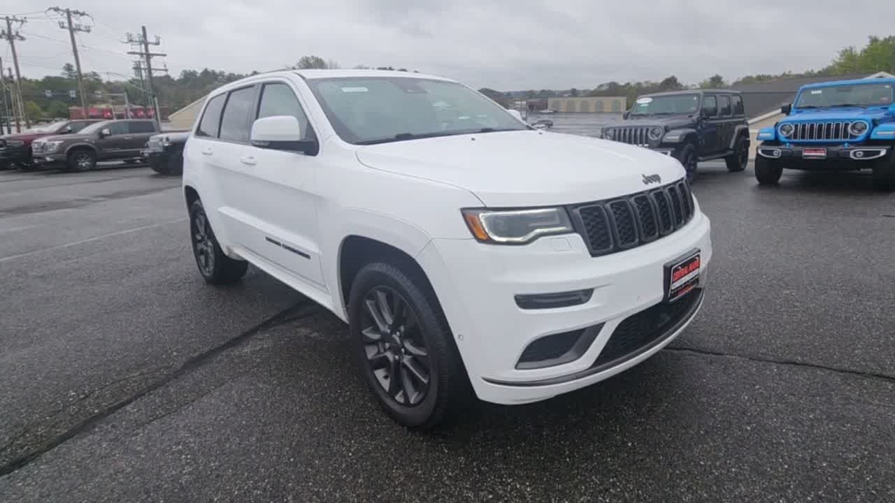 Used 2018 Jeep Grand Cherokee High Altitude with VIN 1C4RJFCG0JC296248 for sale in Waterville, ME